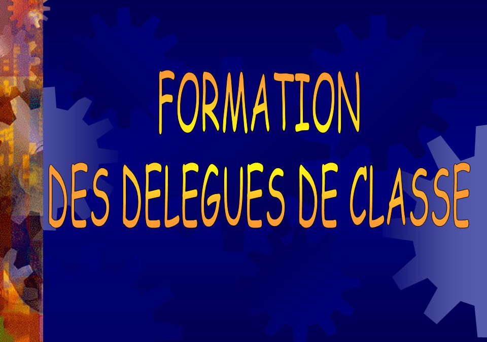 15/01 – Formation délégués