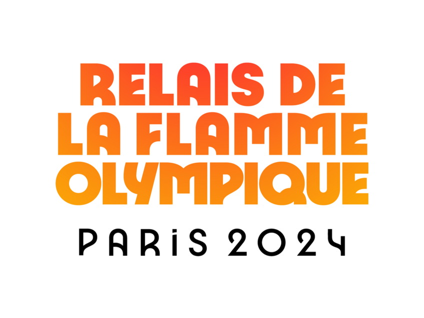 Le collège sur le parcours de la flamme olympique…